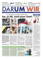 Fahrgastzeitschrift DARUM UVG Sommer 2018