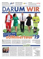 Fahrgastzeitschrift DARUM UVG Sommer 2019