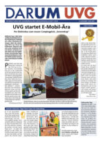 Fahrgastzeitschrift DARUM UVG sommer 2021