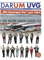 Fahrgastzeitschrift DARUM UVG Winter 2021