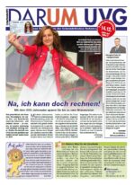 Fahrgastzeitschrift DARUM UVG Winter 2014