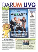 Fahrgastzeitschrift DARUM UVG Sommer 2016